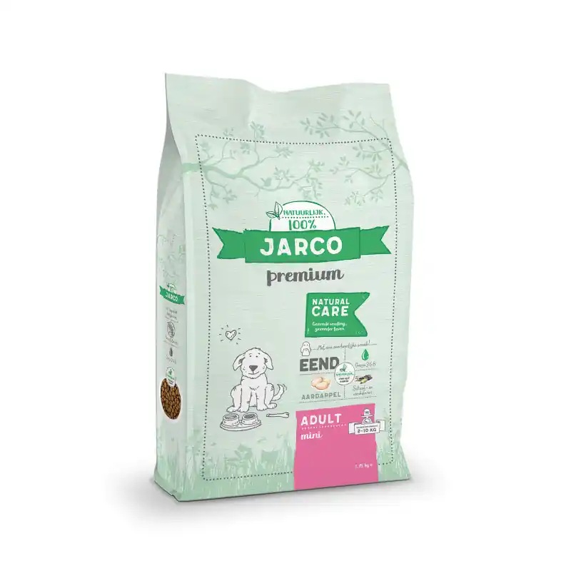 Jarco Hond Mini Adult 2-10 kg Eend 2 kg Bestseller