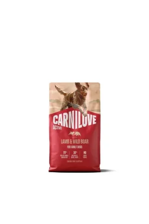 Carnilove Active Lam en Wildzwijn Volwassen Hond 4 kg Actieprijs