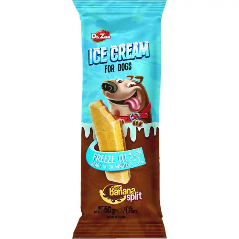 Dr Zoo Banana Split Ice Cream Populair