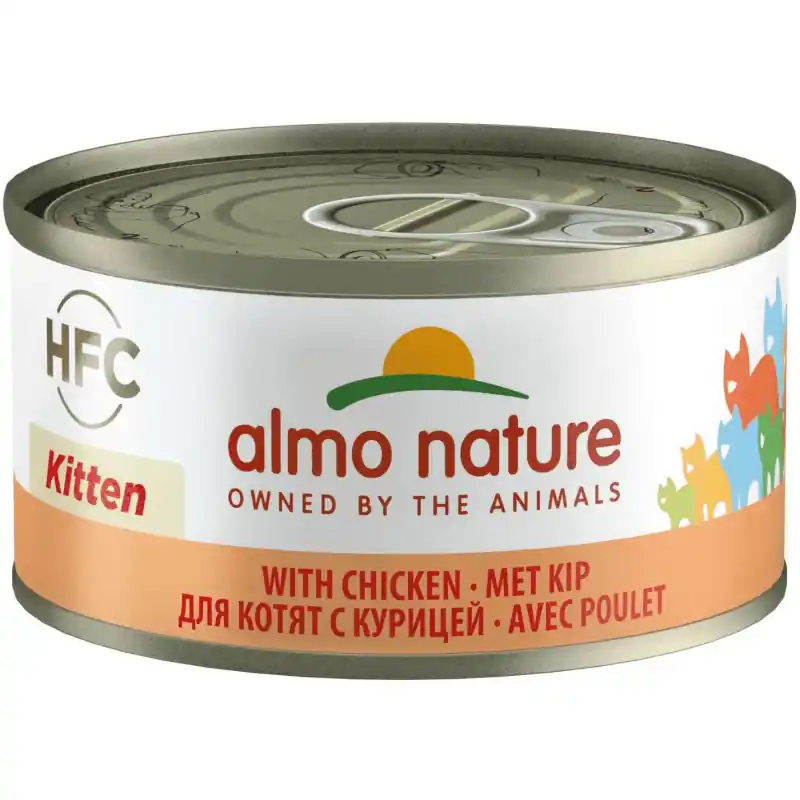 Laatste Kans Almo Nature Kitten Kip 70 gram