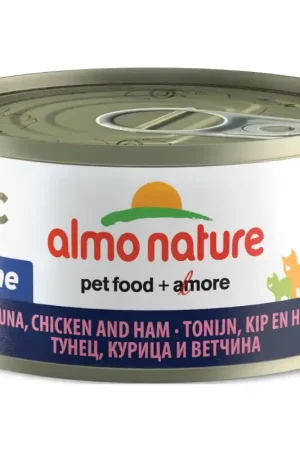 Finale Uitverkoop Almo Nature Tonijn met Kip en Ham 70 gram