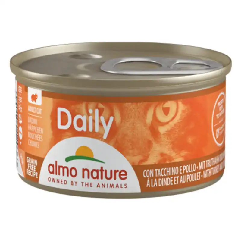 Almo Nature Daily Menu Kalkoen & Kip 85 Gram Exclusieve Aanbieding
