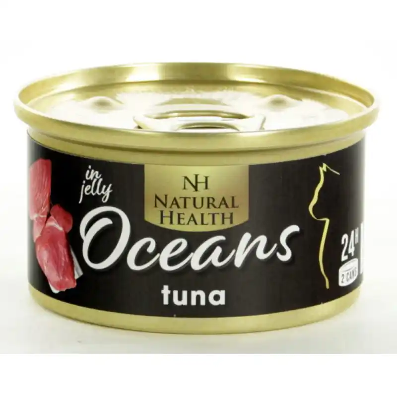 Snelle Levering Natural Health Cat Oceans Tuna 85gr