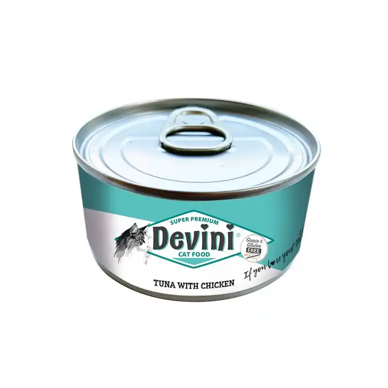 Devini Cat Tuna with Chicken 70 Gram Speciale Aanbieding