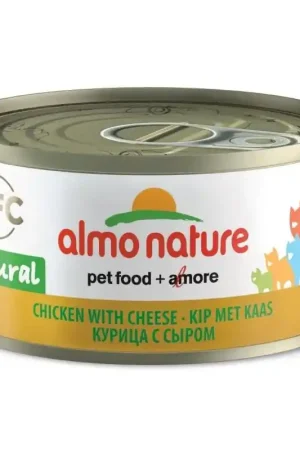 Merkproduct Almo Nature Kip met Kaas 70 gram