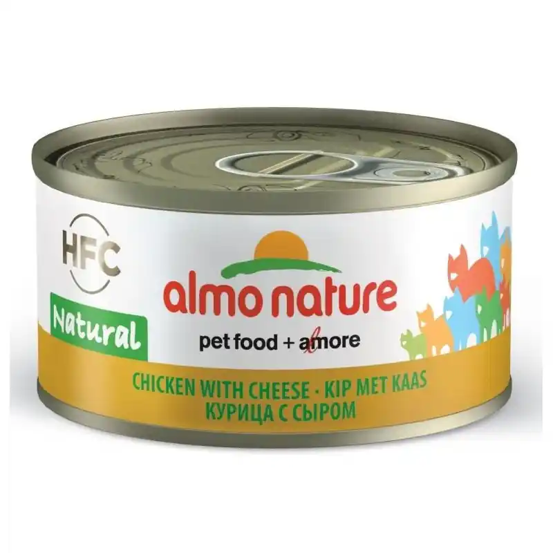 Merkproduct Almo Nature Kip met Kaas 70 gram