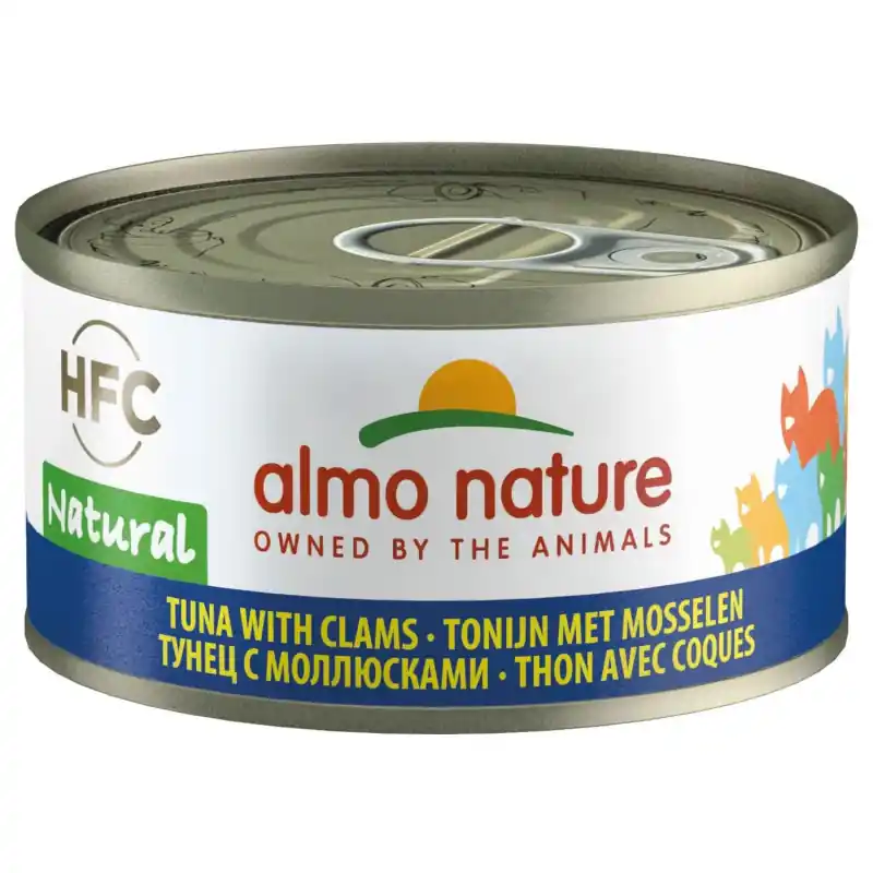 Koopje Almo Nature Tonijn met Mosselen 70 gram