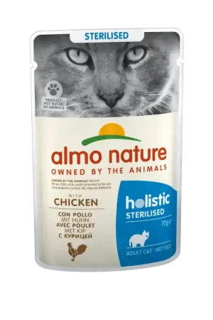 Almo Nature Cat Sterilised Natvoer Kip 70 Gram Goedkoop