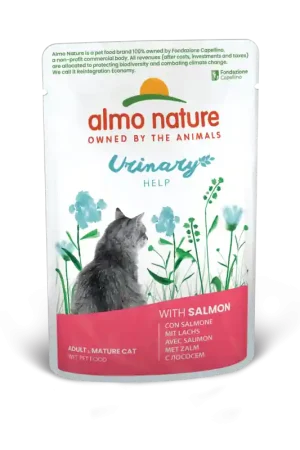 Almo Nature Cat Urinary Help Zalm 70 Gram Gereduceerde Prijs