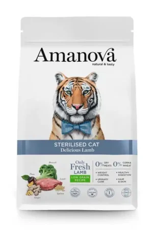 Amanova Sterilised Delicious Lamb 4 kg Uitverkoop