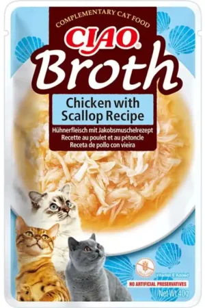 Inaba CIAO Broth Kip & Sint Jacobsschelp Goedkoop