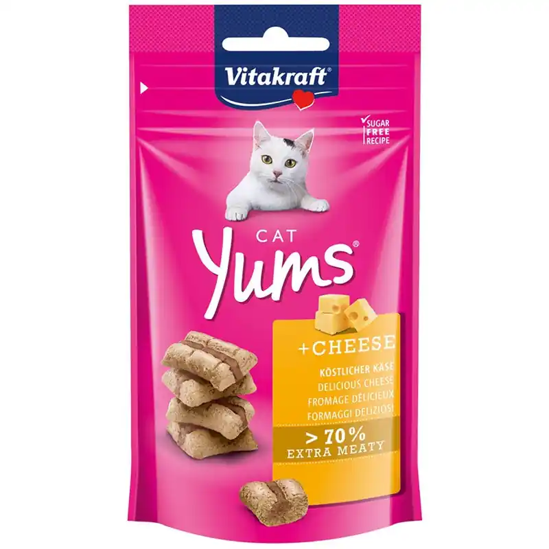 Vitakraft Cat Yums Kaas - kattensnoepjes Express Levering