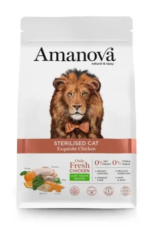 Amanova Sterilised Exquisite Chicken 1,5 kg Alleen Vandaag