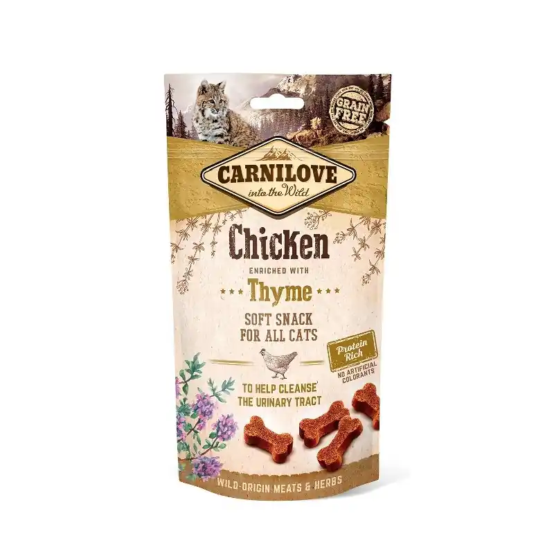 Brit Carnilove Soft Snack kat met Kip en Tijm 50 gram Speciale Aanbieding