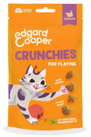 Edgard & Cooper Kattensnack Crunchies Kip Laatste Versie