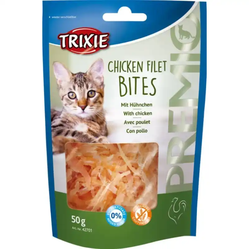 Actieprijs Trixie Premio Chicken Filet Bites 50 gram