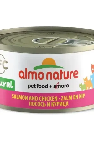 Fabrieksprijs Almo Nature Zalm met Kip 70 gram