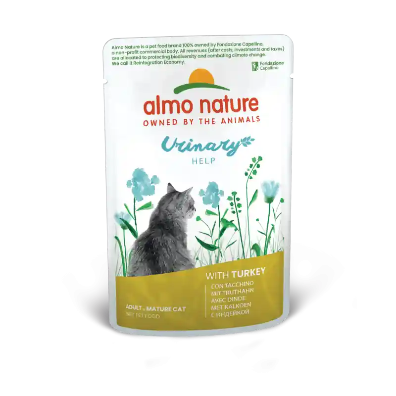 Korting Almo Nature Cat Urinary Help Kalkoen 70 Gram