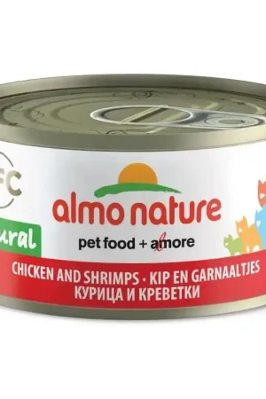 Hoge Kwaliteit Almo Nature Kip met Garnaal 70 gram