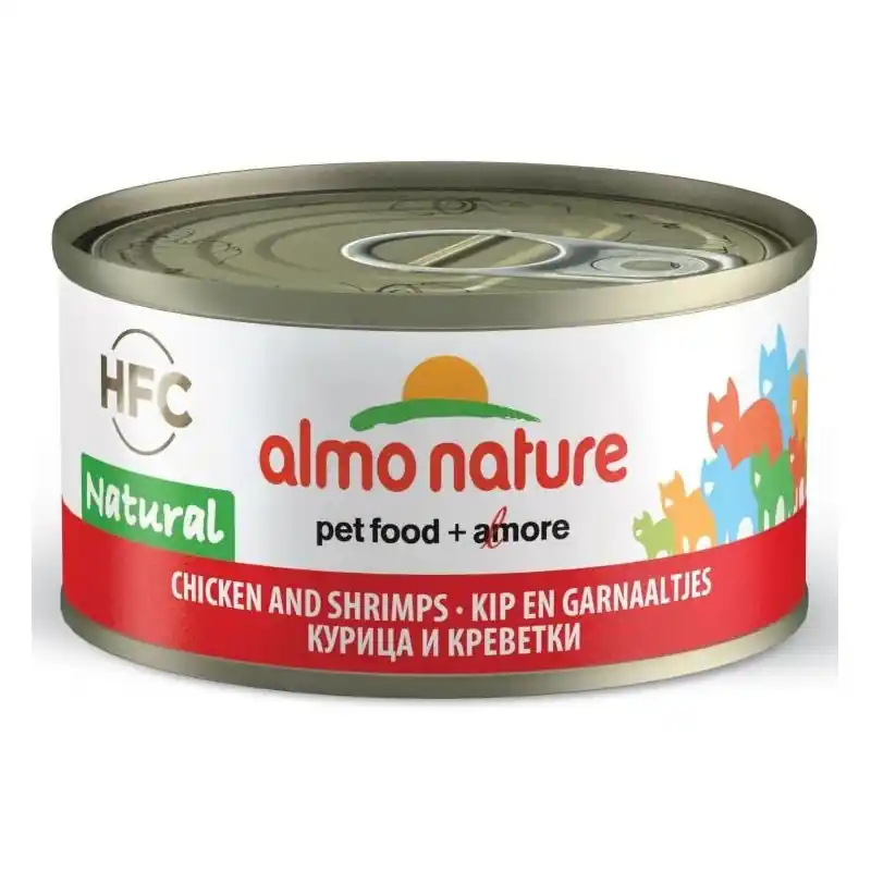 Hoge Kwaliteit Almo Nature Kip met Garnaal 70 gram