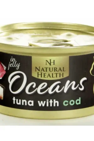 Hoge Kwaliteit Natural Health Cat Oceans Tuna & Cod 85gr