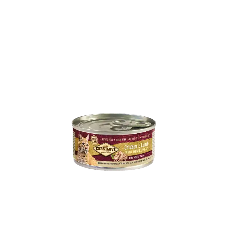 Brit Carnilove Chicken & Lamb 100 gram Op = Op