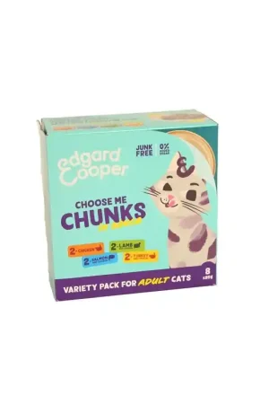 Edgard & Cooper Adult Chunks Multipack 8x85 Gram Gratis Retour
