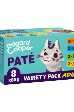 Voordeelprijs Edgard & Cooper Adult Paté Multipack 8x85 Gram