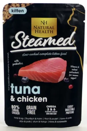 Natural Health Cat Steamed Kitten Tuna 85gr Hete Deal