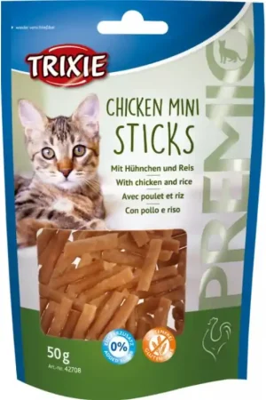 Direct Beschikbaar Trixie Premio Chicken Mini Sticks 50 gram