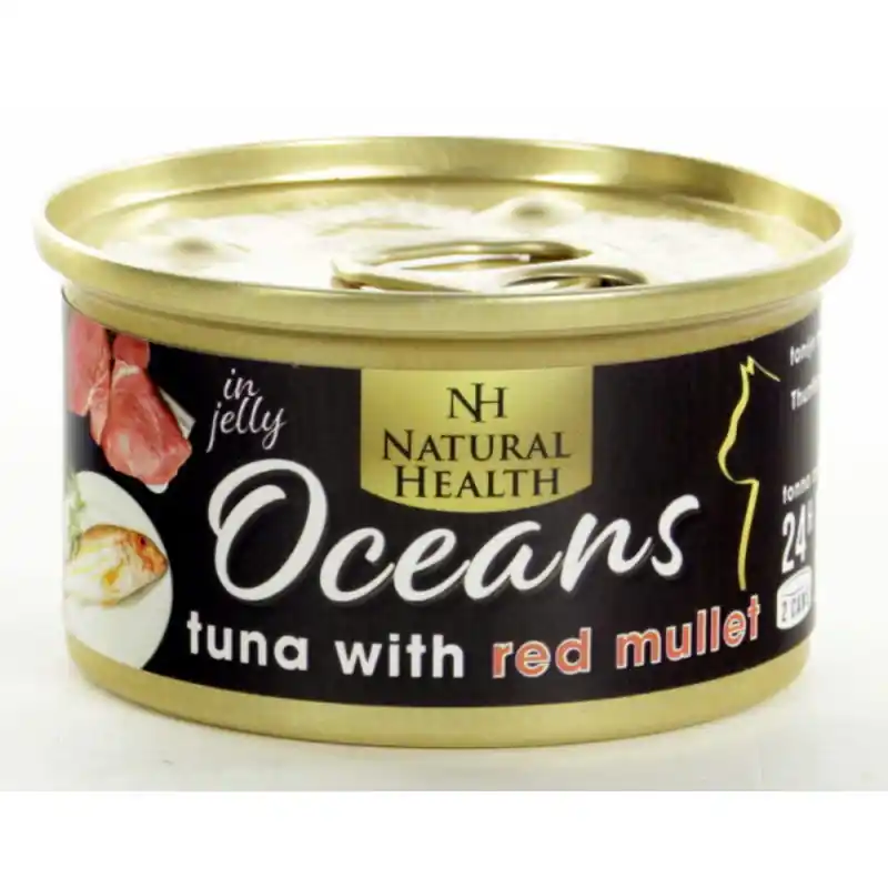 Superprijs Natural Health Cat Oceans Tuna & Red Mullet 85gr