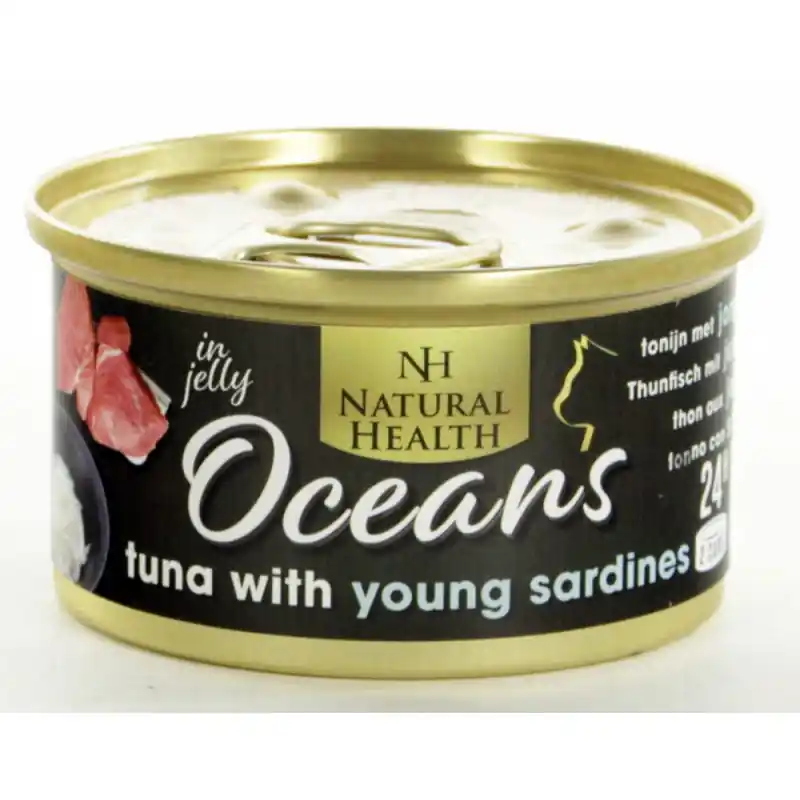 Merkproduct Natural Health Cat Oceans Tuna & Young Sardine 85gr