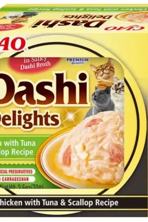 Inaba Dashi Delights Kip, Tonijn & Schelpdier Direct Verzonden