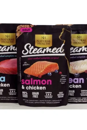 Exclusieve Aanbieding Natural Health Cat Steamed Multipack Fish12X85 Gram