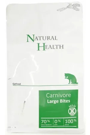 Natural Health Cat Carnivore Large Bites 400 gram Voordeelprijs