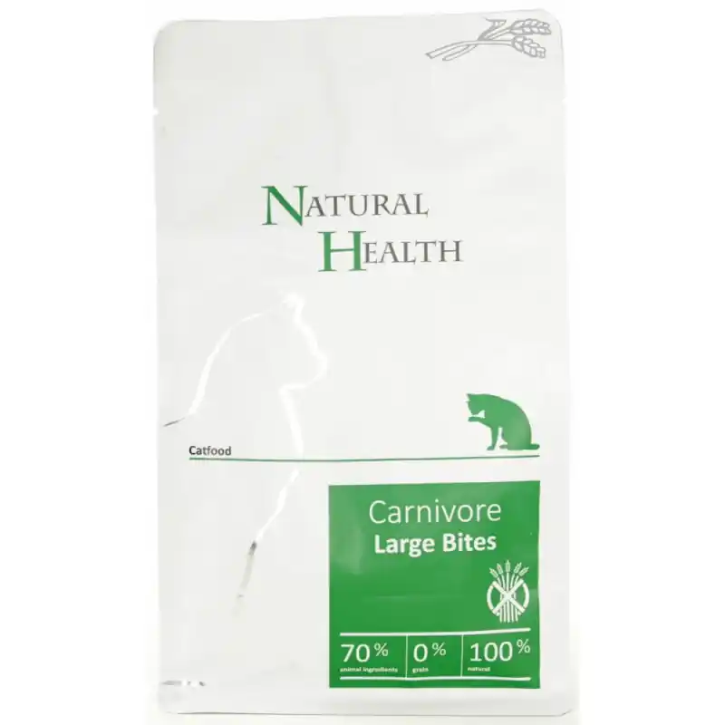 Natural Health Cat Carnivore Large Bites 400 gram Voordeelprijs