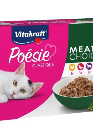 Aanbieding Poésie Classique Meaty Choice, saus, 12x85g