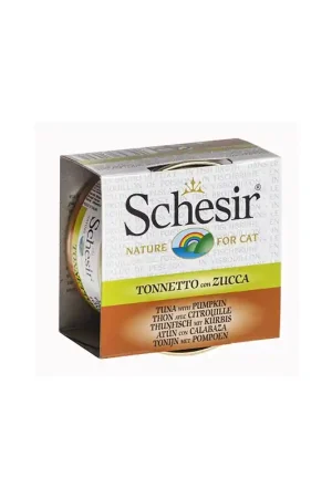 Flitsaanbieding Schesir Kat Natvoeding Tonijn & Pompoen 70 gram