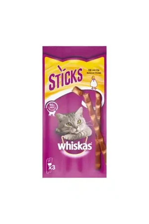 Whiskas Catsticks Kip 3 stuks Nieuw