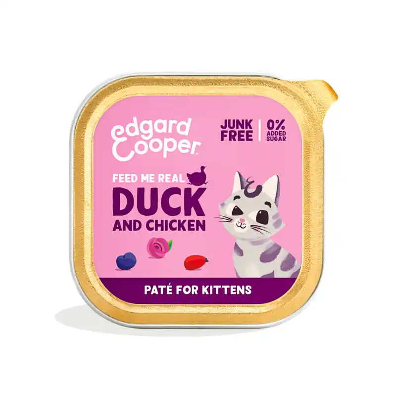Must-Have Edgard & Cooper Eend en Kip Paté Kitten 85 gram