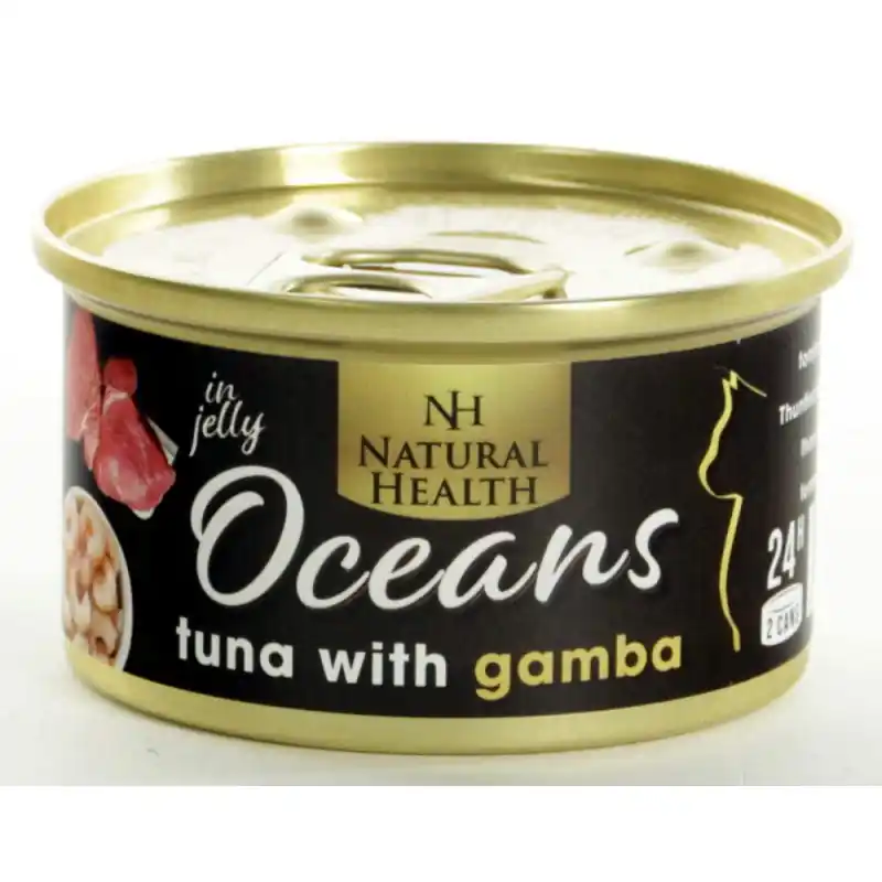 Korting Natural Health Cat Oceans Tuna & Gamba 85gr