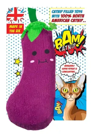 Seizoensaanbieding BAM! Catnip Genie Aubergine