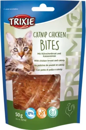 Trixie Premio Catnip Chicken Bites 50 gram Flitsaanbieding