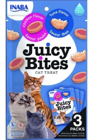 Finale Uitverkoop Inaba Churu Juicy Bites Tonijn & Kip