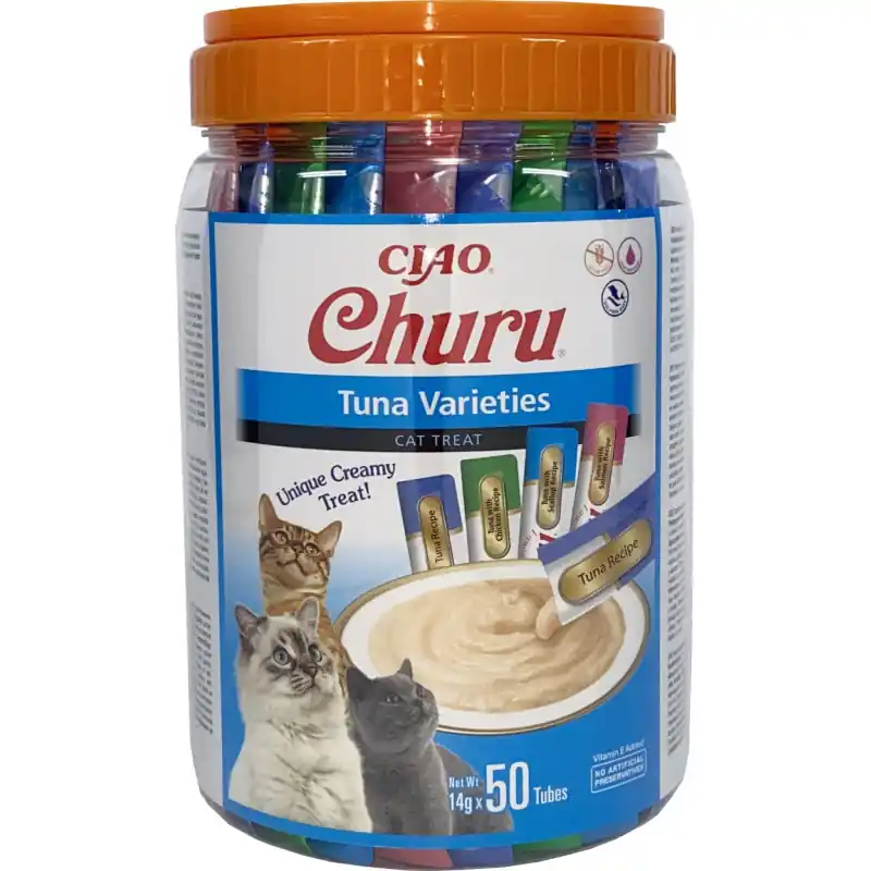 Uitverkoop Inaba Churu Multipack Tonijn 50 stuks