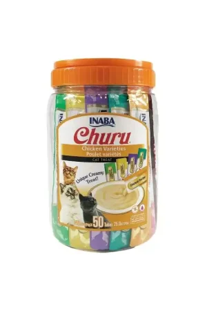 Tijdelijk Beschikbaar Inaba Churu Multipack Tonijn & Kip 50 stuks