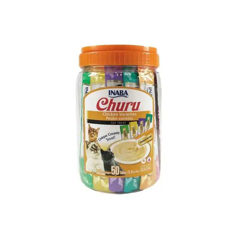 Tijdelijk Beschikbaar Inaba Churu Multipack Tonijn & Kip 50 stuks