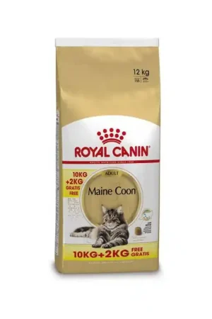 Royal Canin Bonusbag Maine Coon Adult 10+2 kg GRATIS Merkproduct