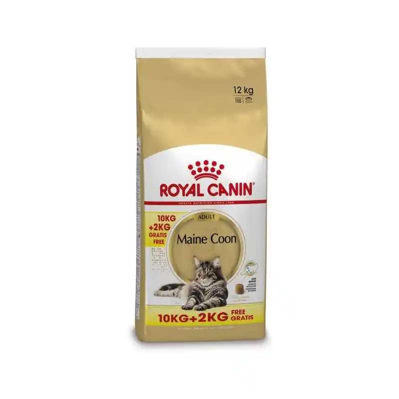 Royal Canin Bonusbag Maine Coon Adult 10+2 kg GRATIS Merkproduct