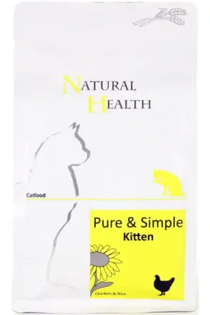 Direct Verzonden Natural Health Cat Chicken Kitten 400 gram